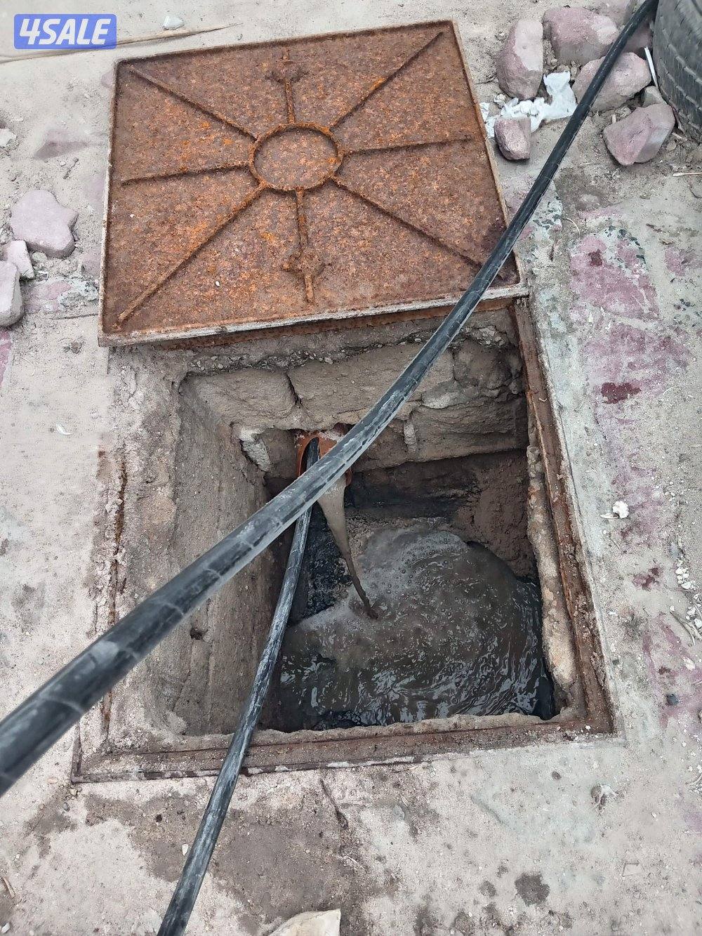 تسليك مجاري بأحدث الأجهزة السبرنج الكهرباء والضغط العالي المياه والهوا0