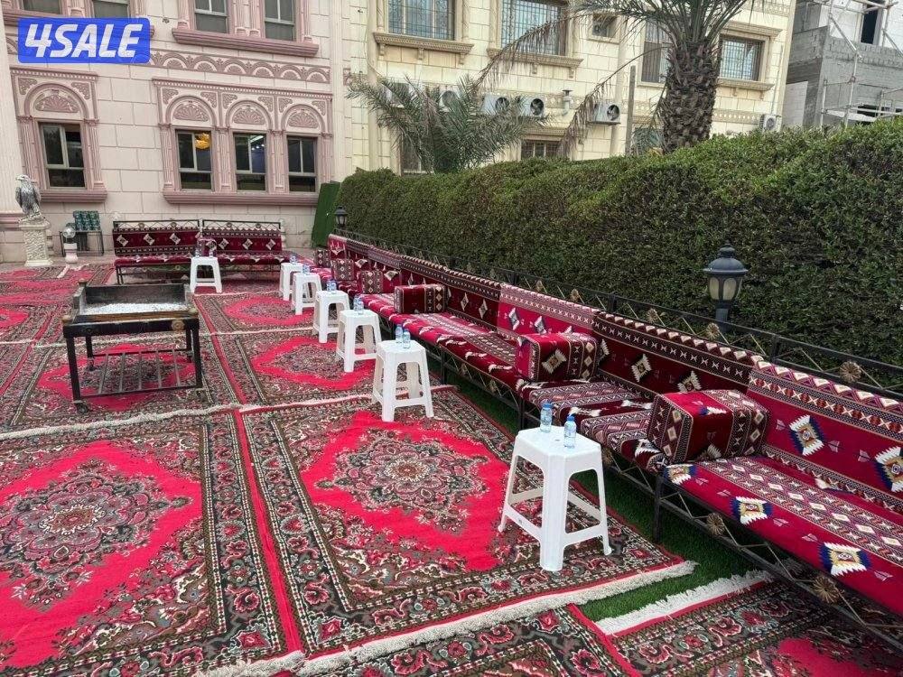 مستلزمات الافراح والمناسبات تاجير خيم تاجير كراسي وطاولات خدمه ضياف رج3