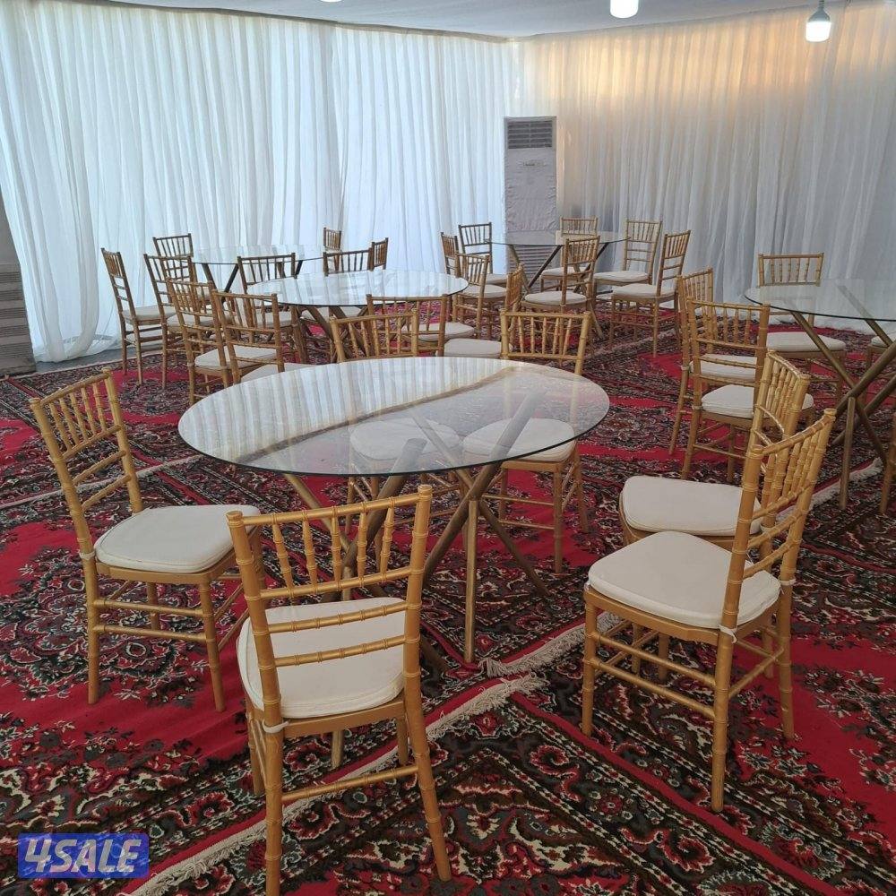 مستلزمات الافراح والمناسبات تاجير خيم تاجير كراسي وطاولات خدمه ضياف رج6