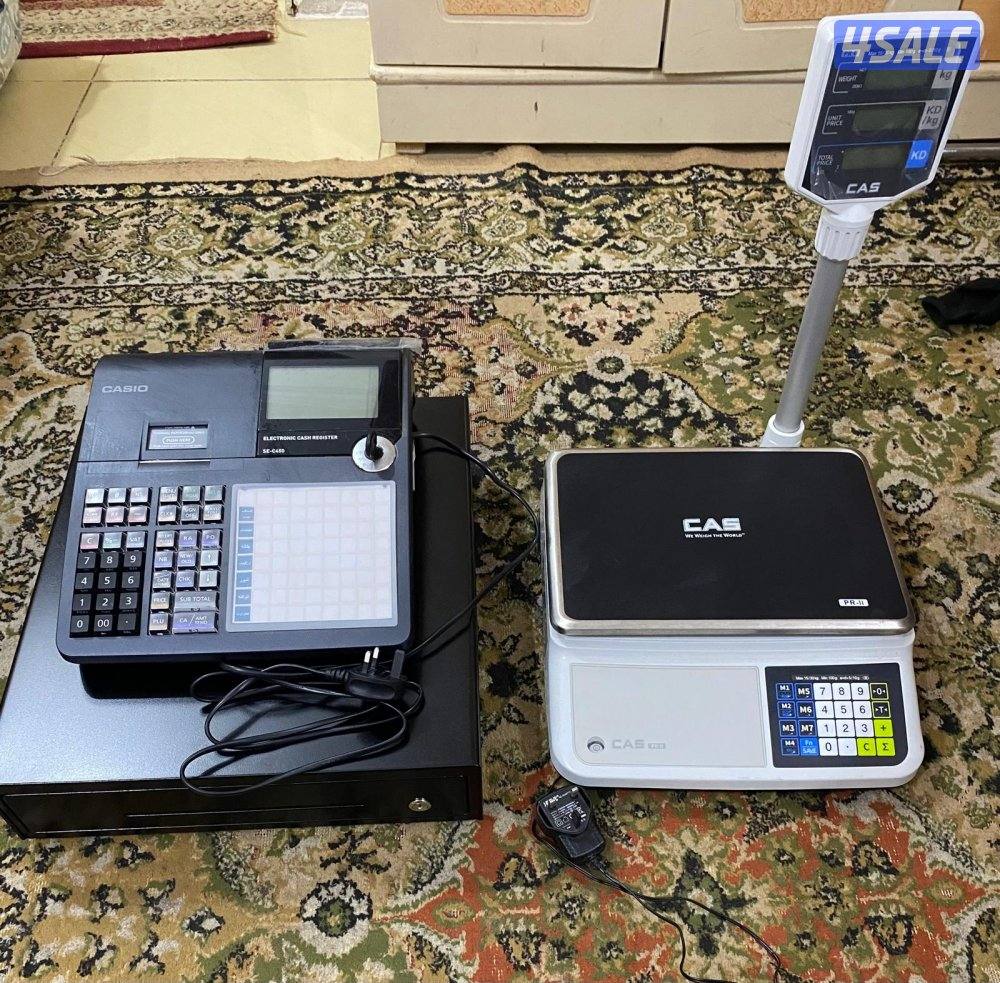 مكينة كاشير وميزان كاشيو للبيع1
