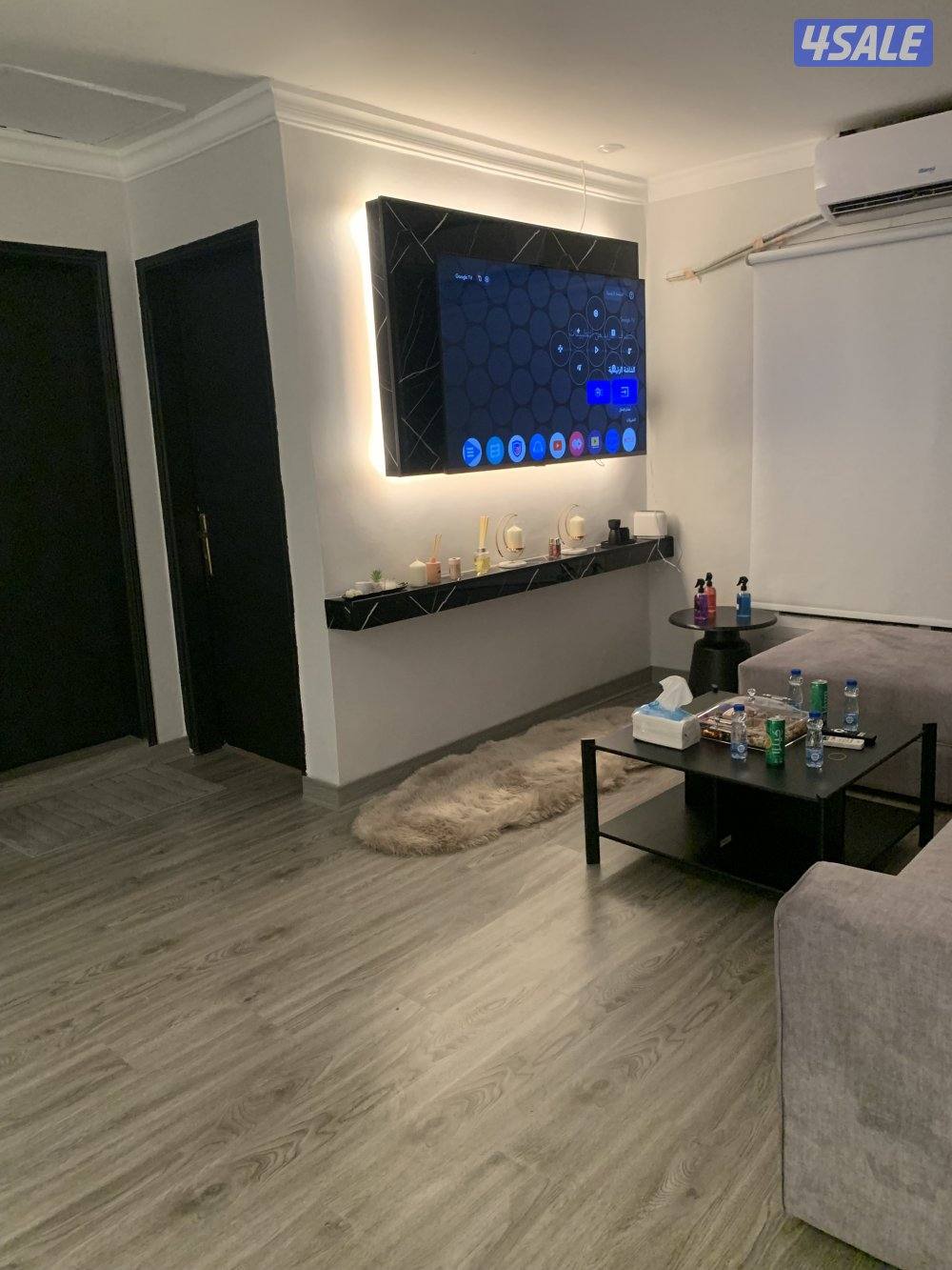 شقق للايجار خلو وفاضي غرفة وصالة ومطبخ وحمام تشطيب سوبر لوكس1