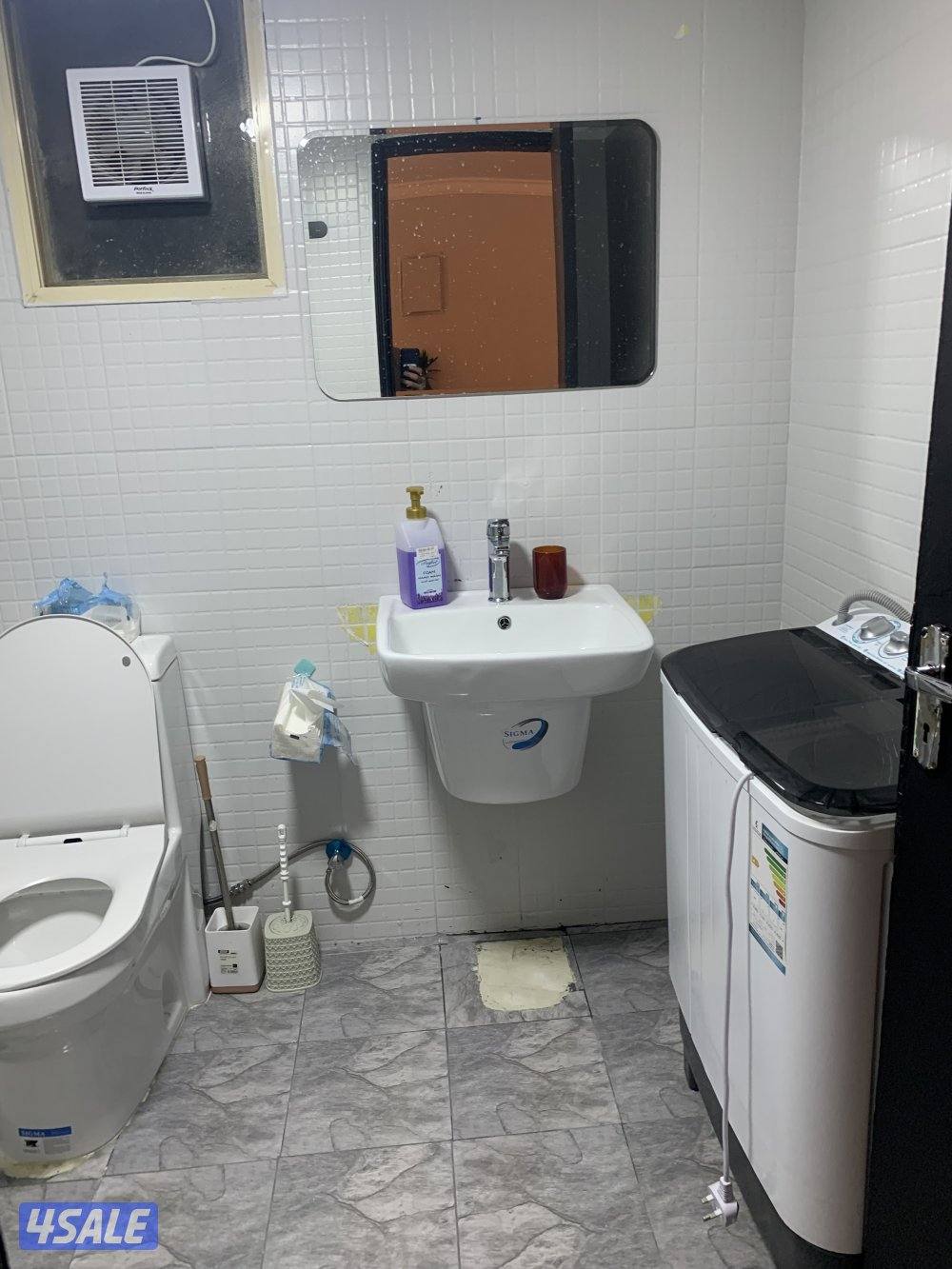 شقق للايجار خلو وفاضي غرفة وصالة ومطبخ وحمام تشطيب سوبر لوكس9