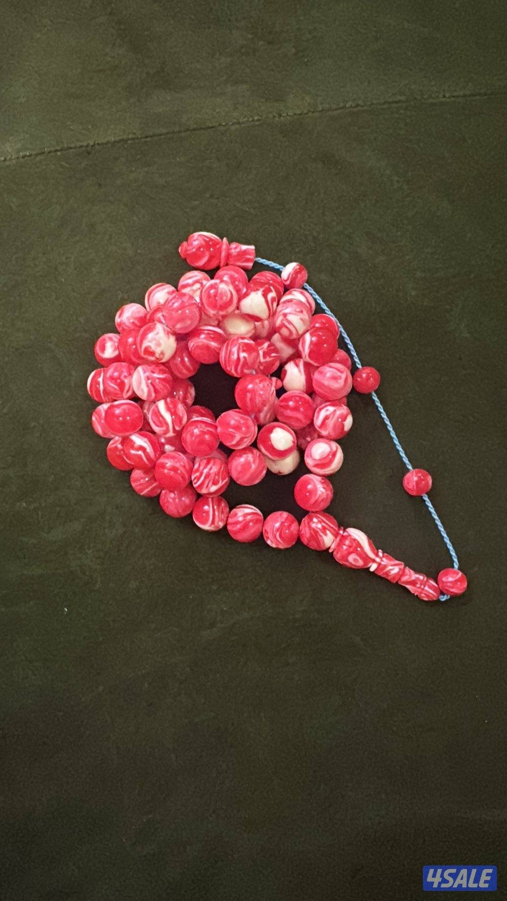 للبيع مسباح باسكن خراطة احمد التربي ٧٢ خرزه السعر ٢٥ قابل للمساومه0