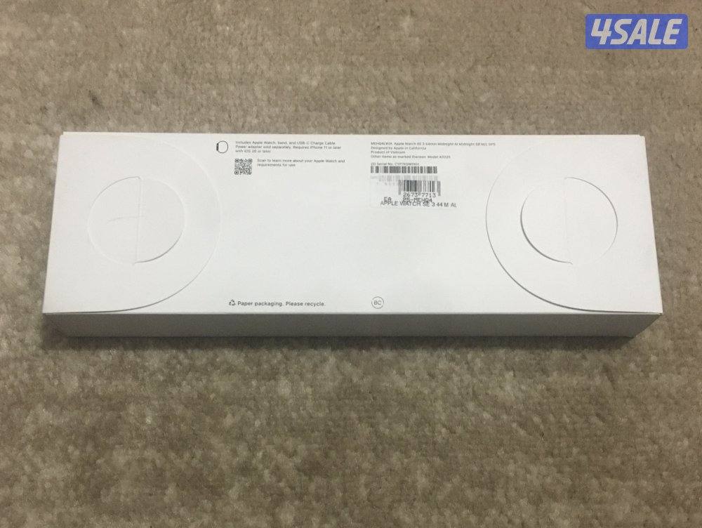 ساعةAPPLE WATCH SE3 44Mجديدة1