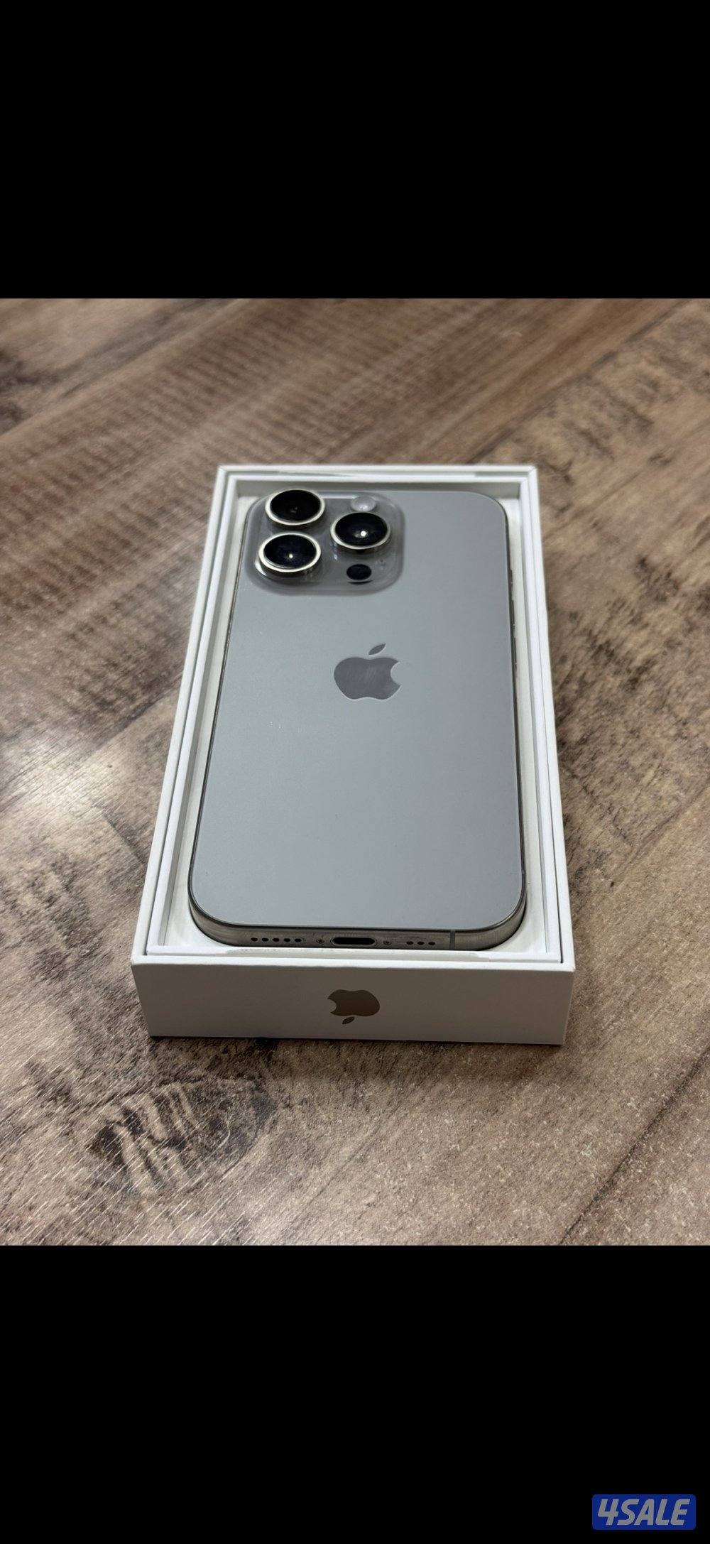 ايفون 16 بروماكس بطارية 100‎%‎ ولا خدش بالجهاز كفالة 3 شهور0