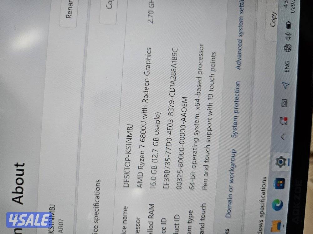 للبيع aokzoe a1 pc3