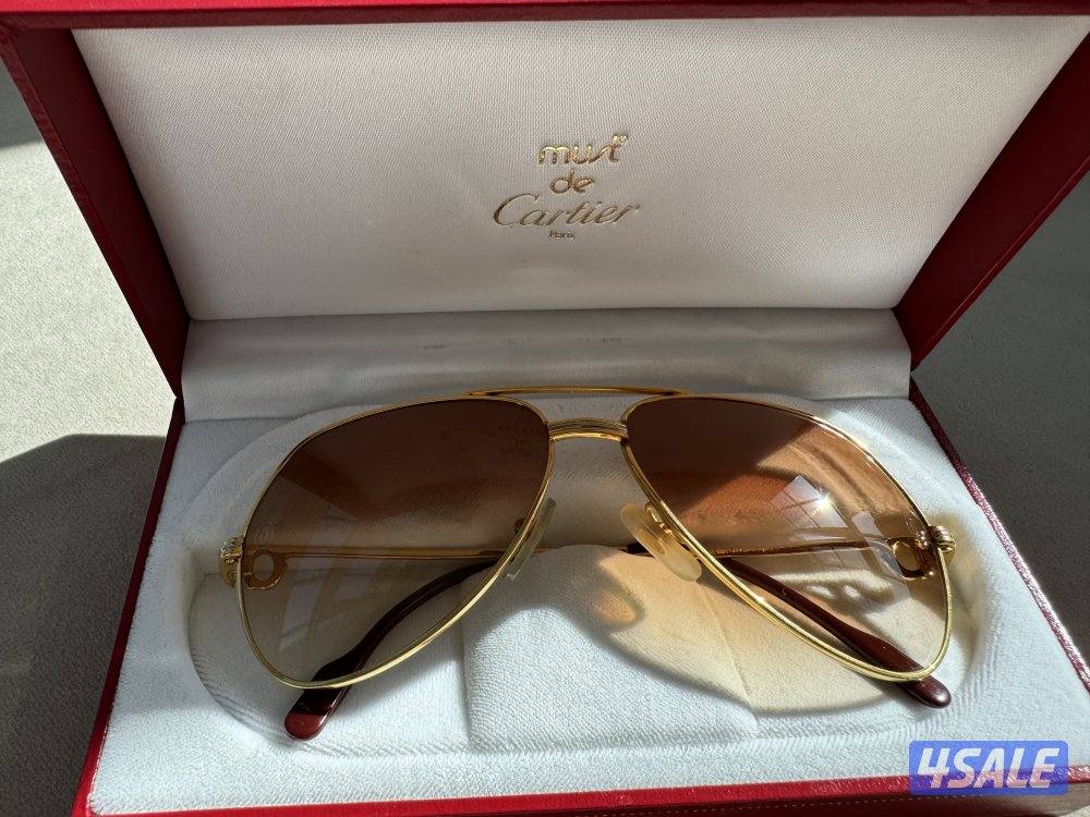 للبيع نظارة كارتية(لويس) القديمة مقاس 59 الوسط شبة جديدة مخزنة وكالة2