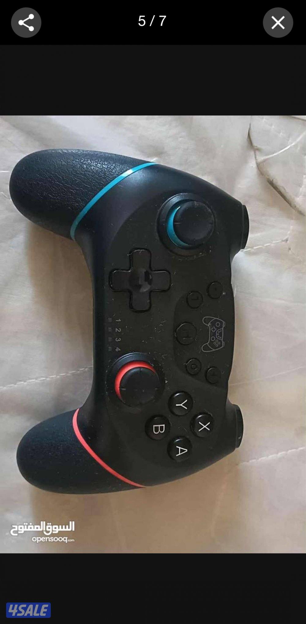 يدات تحكم متنوعه يد سوني فيف بحاله ممتازه نفس الجديد ويد فور ويد نتيند1