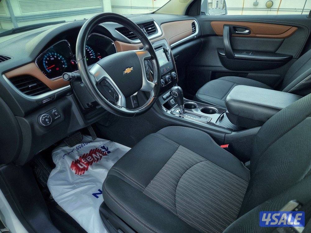 شيفروليه ترافيرس ٢٠١٧ LT أبيض قطبي9