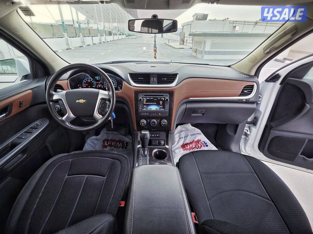 شيفروليه ترافيرس ٢٠١٧ LT أبيض قطبي10