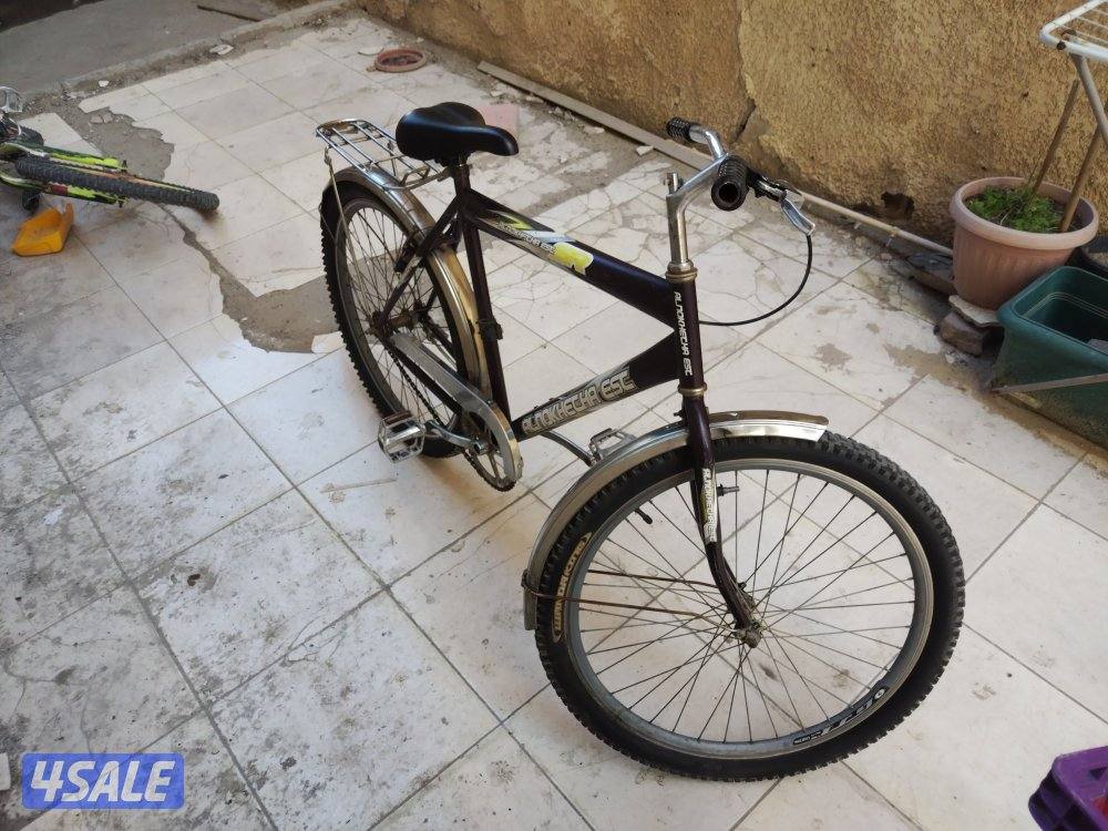 دراجه هوائيه مقاس 26 مستعمل للبيع 15 دينار0