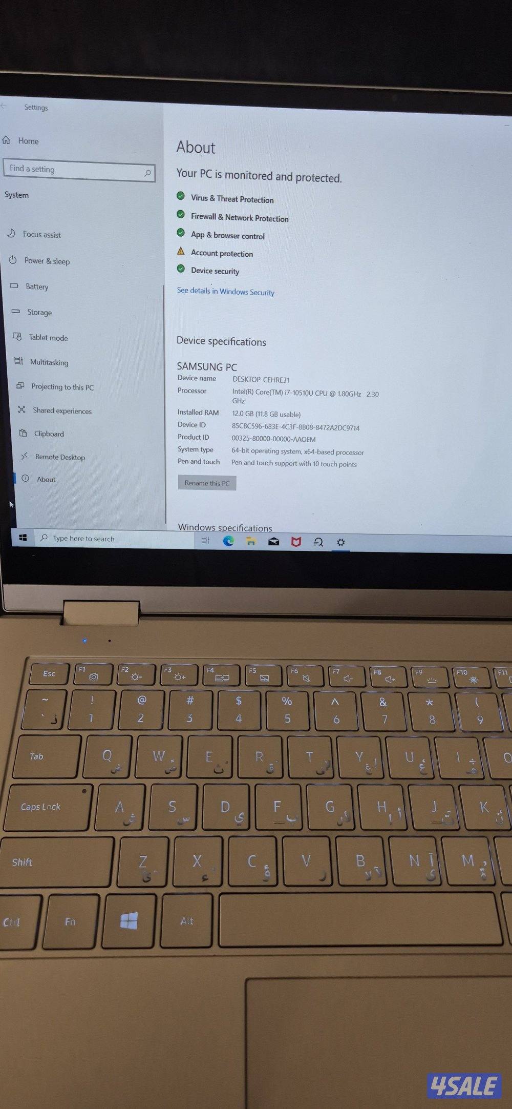لابتوب وتابلت سامسونج4