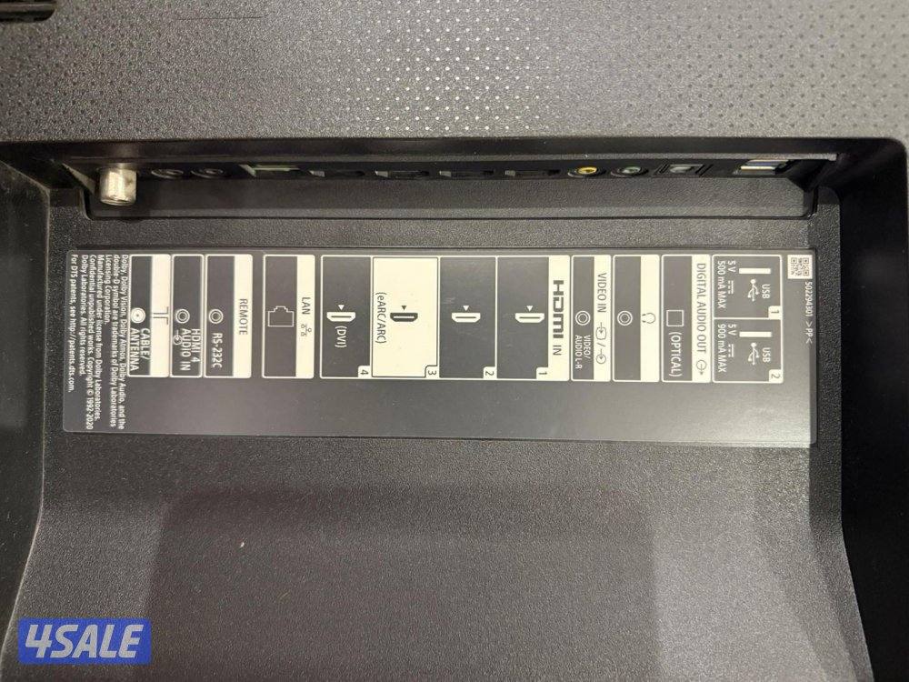 تلفزيون سوني 75 بوصه يحتاج تصليح شاشه0