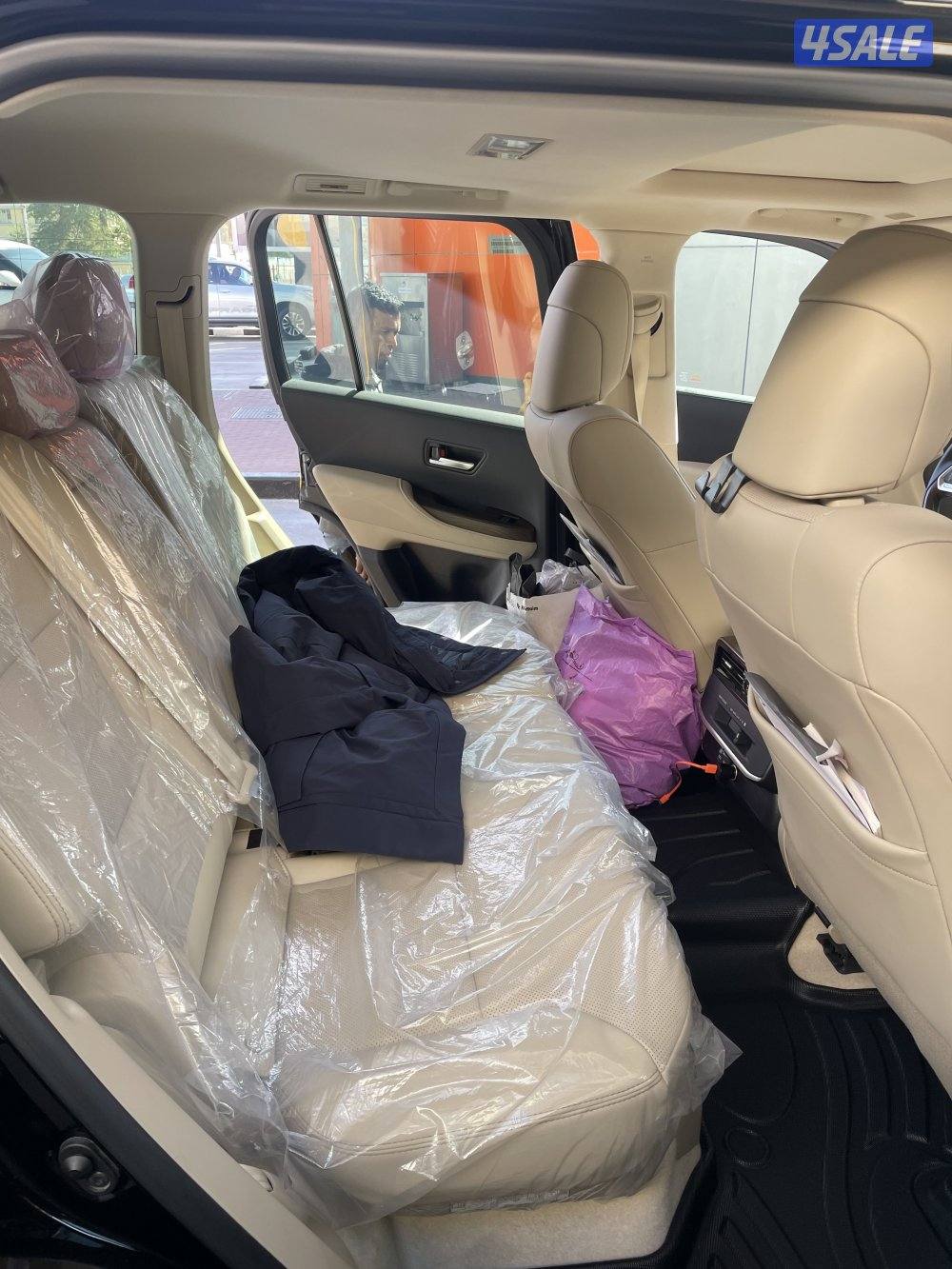 لاند كروزر GXR aero 2024 اسود / صبغ وكالة/ حماية كاملة + تظليل حراري4