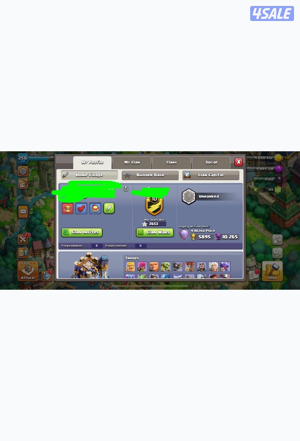 قرية كلاش أوف كلانس للتواصل  تسعه تسعه تسعه سبعه صفر خمسه اربعه سبعه0