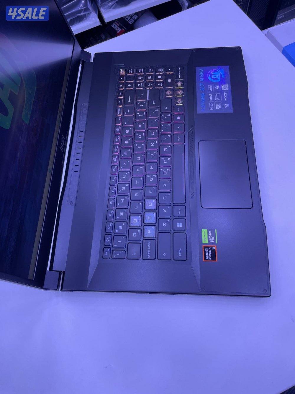MSI Katana A17 AI B87
⚡ المعالج: Ryzen 9 للبيع2