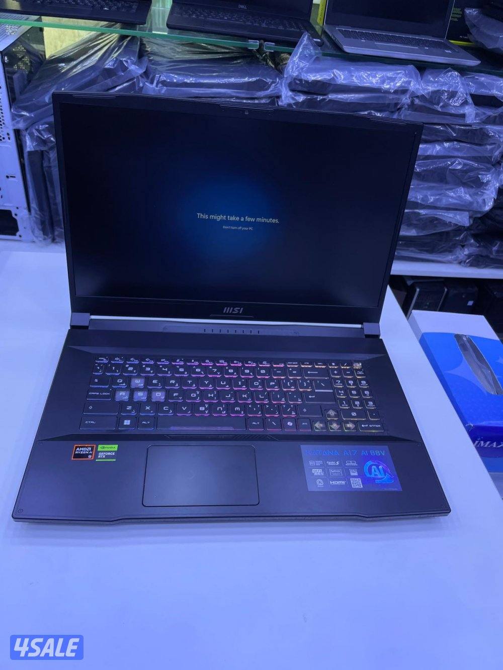 MSI Katana A17 AI B87
⚡ المعالج: Ryzen 9 للبيع4