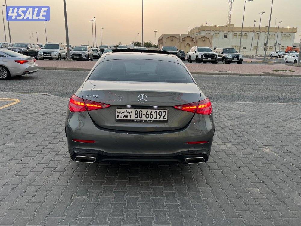 🏴مرسيدسC200 وارد الملا 2024 صبغ وكاله ماشي15 فحص شامل🏴3