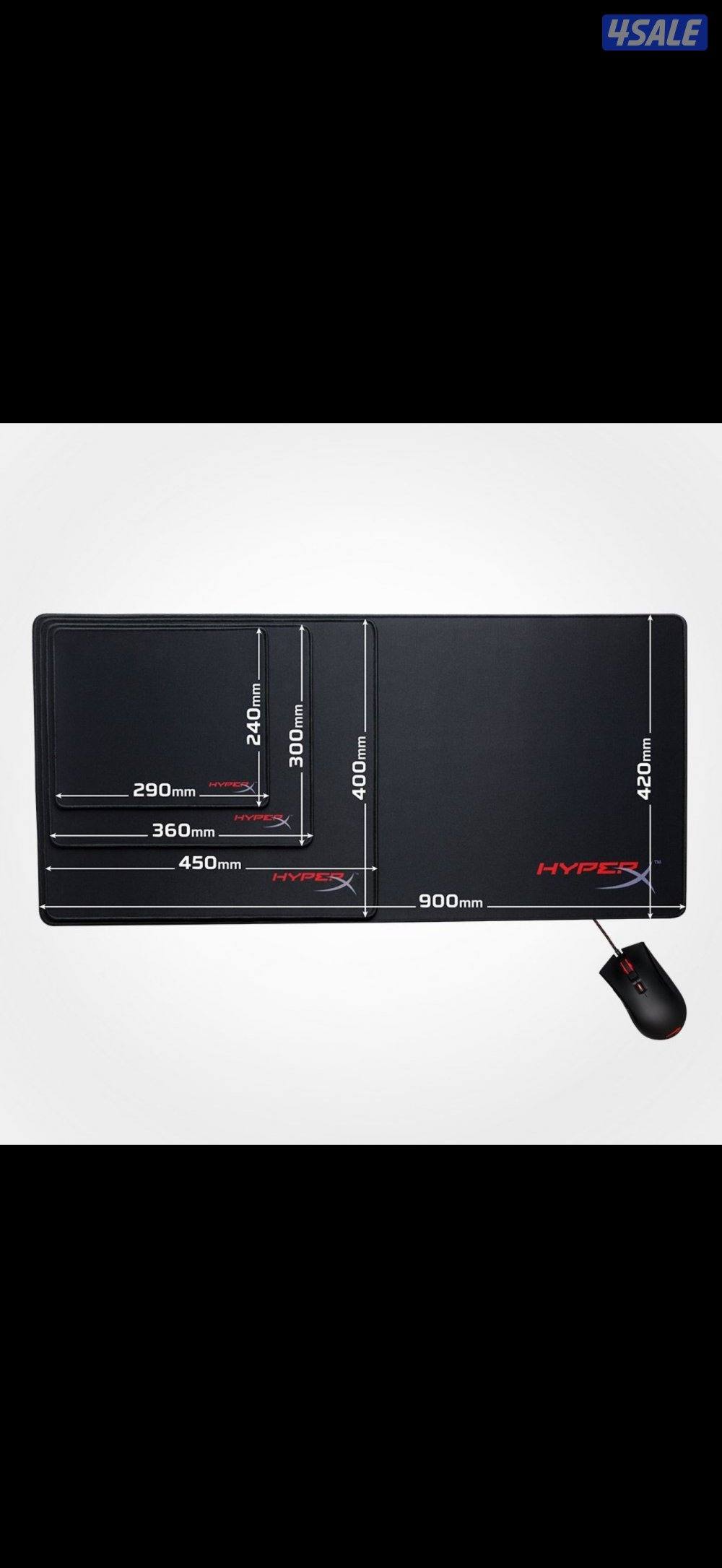 HyperX Fury S Pro Gaming Mouse Pad X-Large (900mm X 420mm) New1
