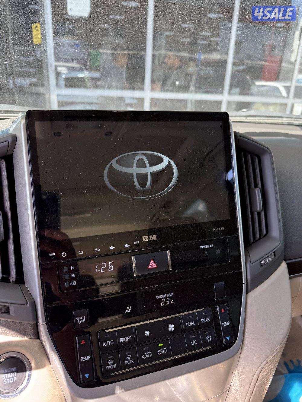 للبيع شاشه لاند كروز من موديل 2016 الي 20210