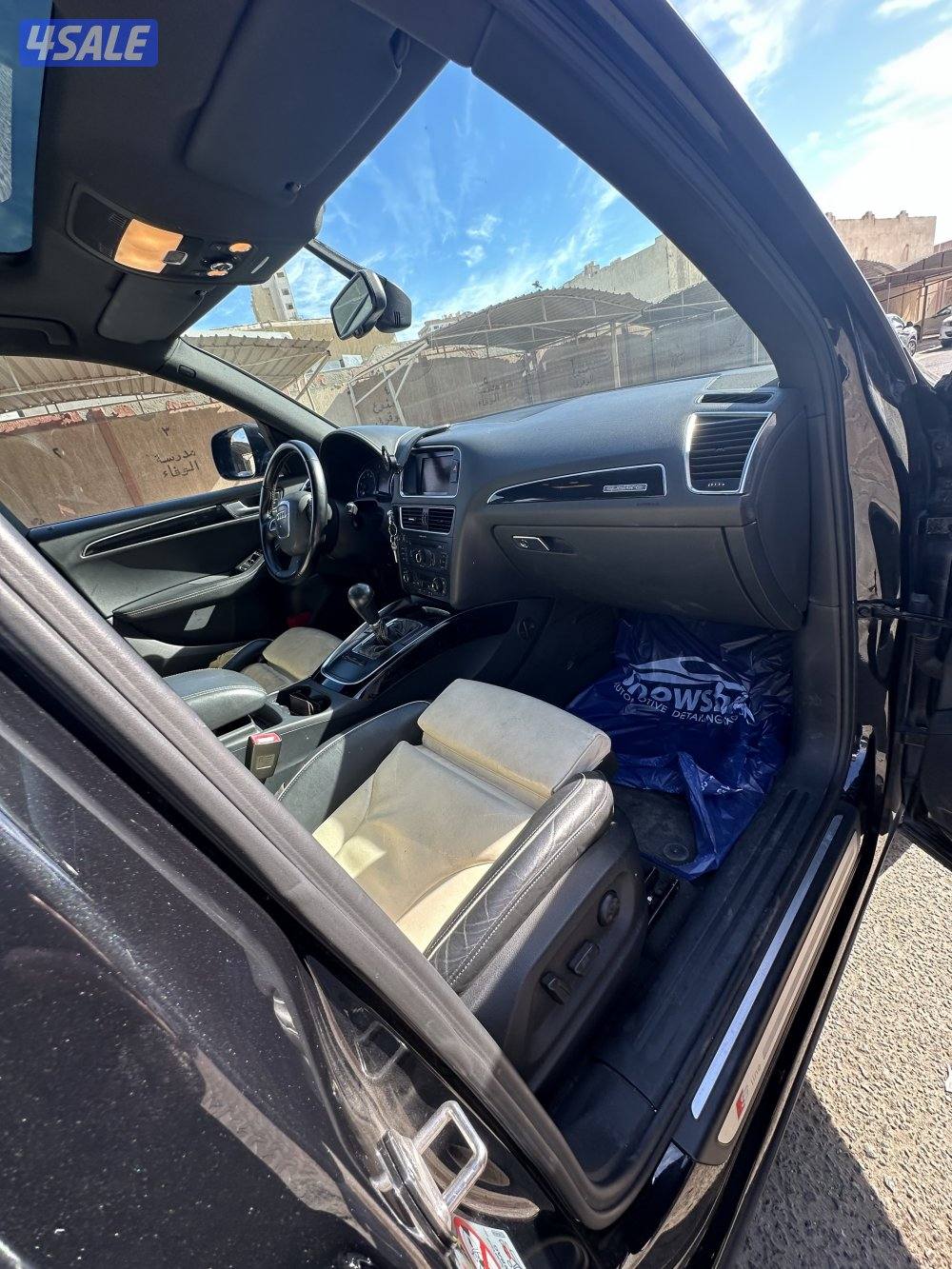 للبيع اودي Q5 بحالة جيدة 2012 , S line . فتحت سقف بانورما وكراسي جلد5