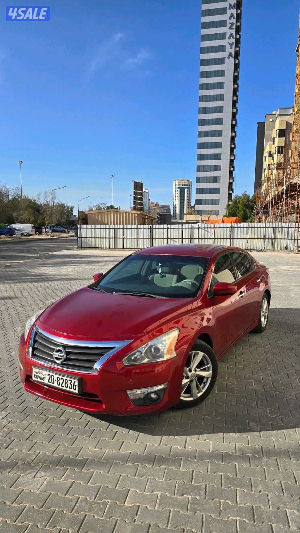 نيسان التيما ٢٠١٣ نص فل ممشى ٨٠ ألف مالك أول ٤ سلندر نظيفة جداً1