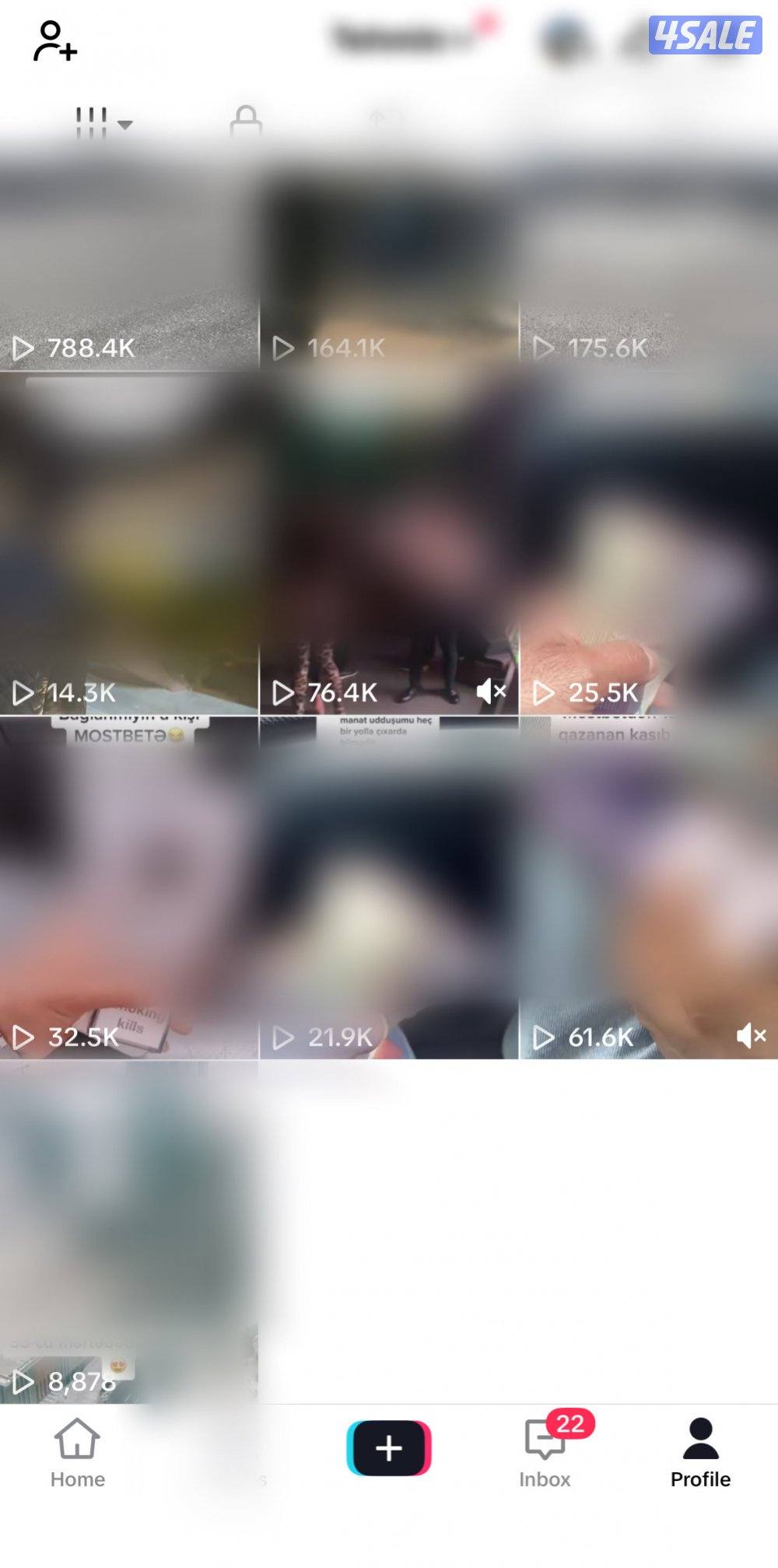 حساب تيك توك 4الاف متابع و 31 الف لايك1