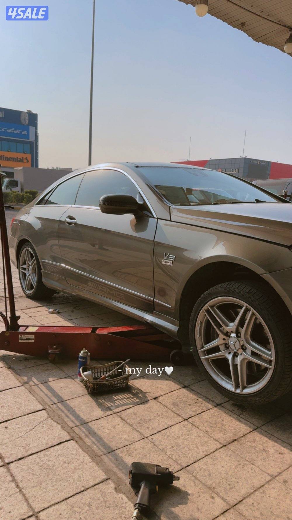 مرسيدس E550 AMG اصلي 2010 8 سلندر توين تيربو10