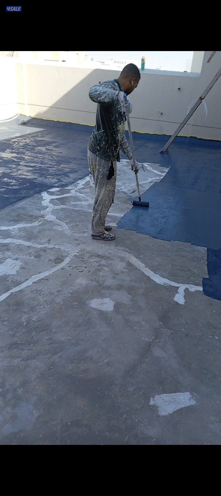 مقاول أعمال عازل مائي وحراري واعازل الاسطح الجديده والقديمه وصيانتها6