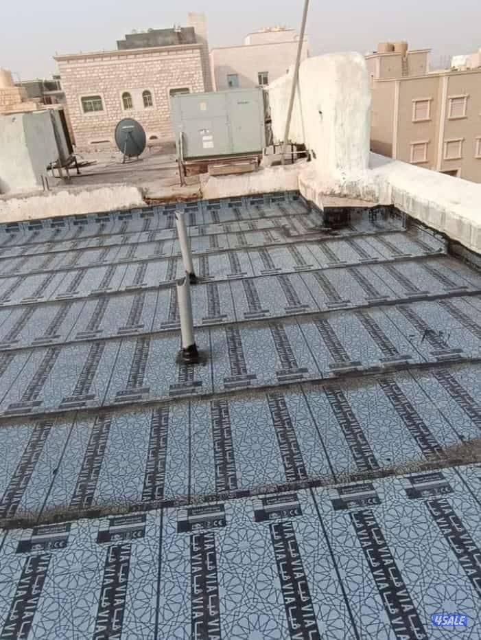 مقاول أعمال عازل مائي وحراري واعازل الاسطح الجديده والقديمه وصيانتها14