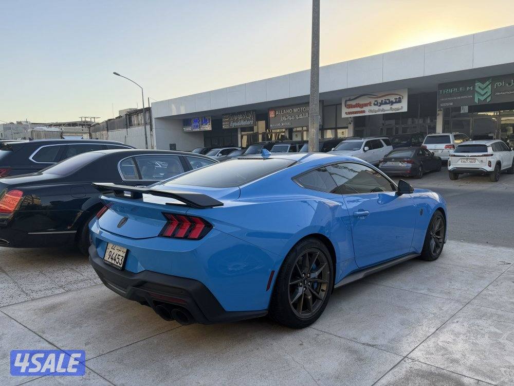 فورد موستنق DARK HORSE موديل 2024 عداد 11 الف كم تحت الكفاله صبغ وكاله4