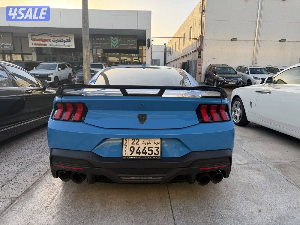 فورد موستنق DARK HORSE موديل 2024 عداد 11 الف كم تحت الكفاله صبغ وكاله5