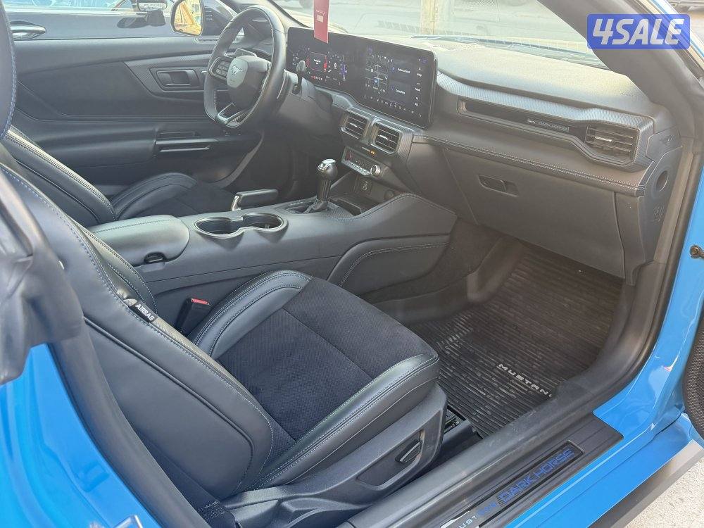 فورد موستنق DARK HORSE موديل 2024 عداد 11 الف كم تحت الكفاله صبغ وكاله8