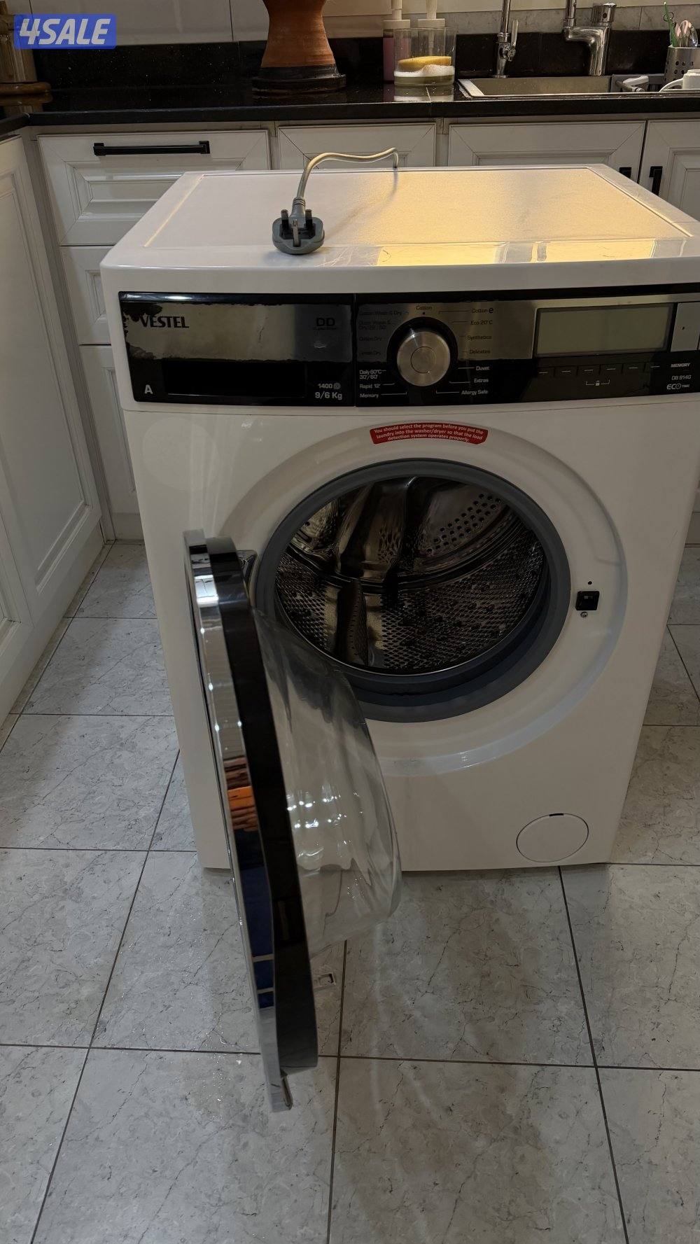 للبيع غساله 6-9kg غسيل وتنشيف0