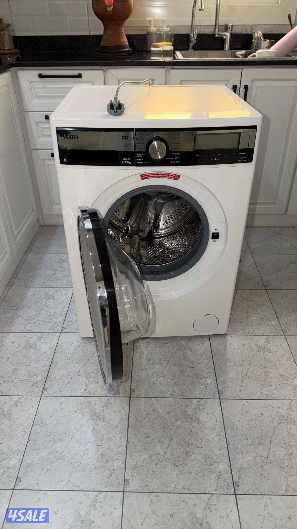 للبيع غساله 6-9kg غسيل وتنشيف1