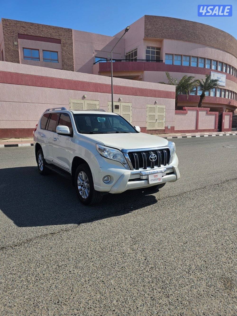 برادو ٢٠١٧ ابيض فتحه شاشه شرط الفحص صبغ الوكاله6