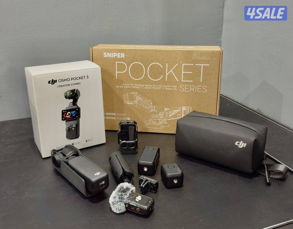 Osmo pocket 3 combo - used0