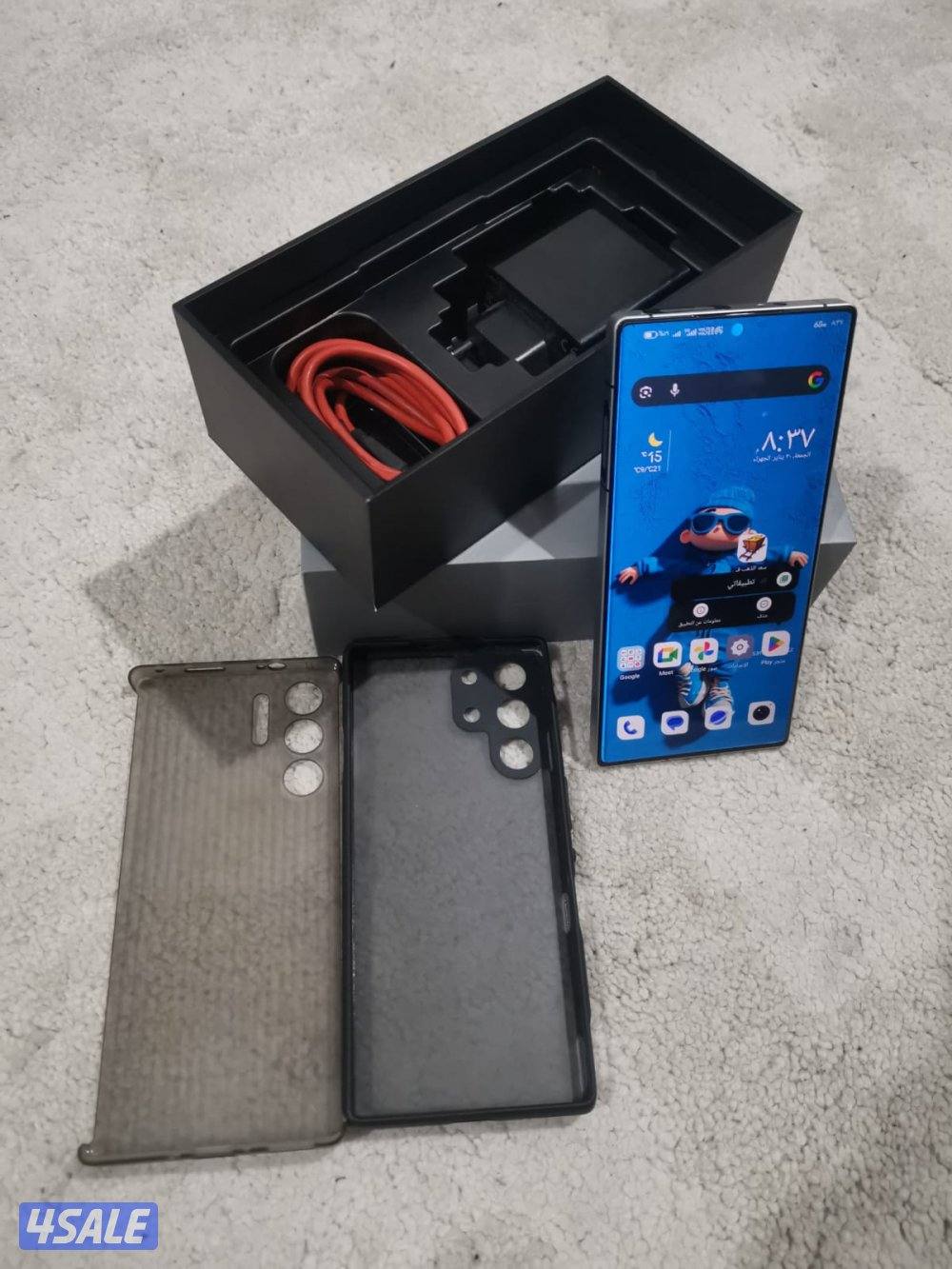 red magic 10 pro 512 16 +12 للبيع بحاله الجديد2