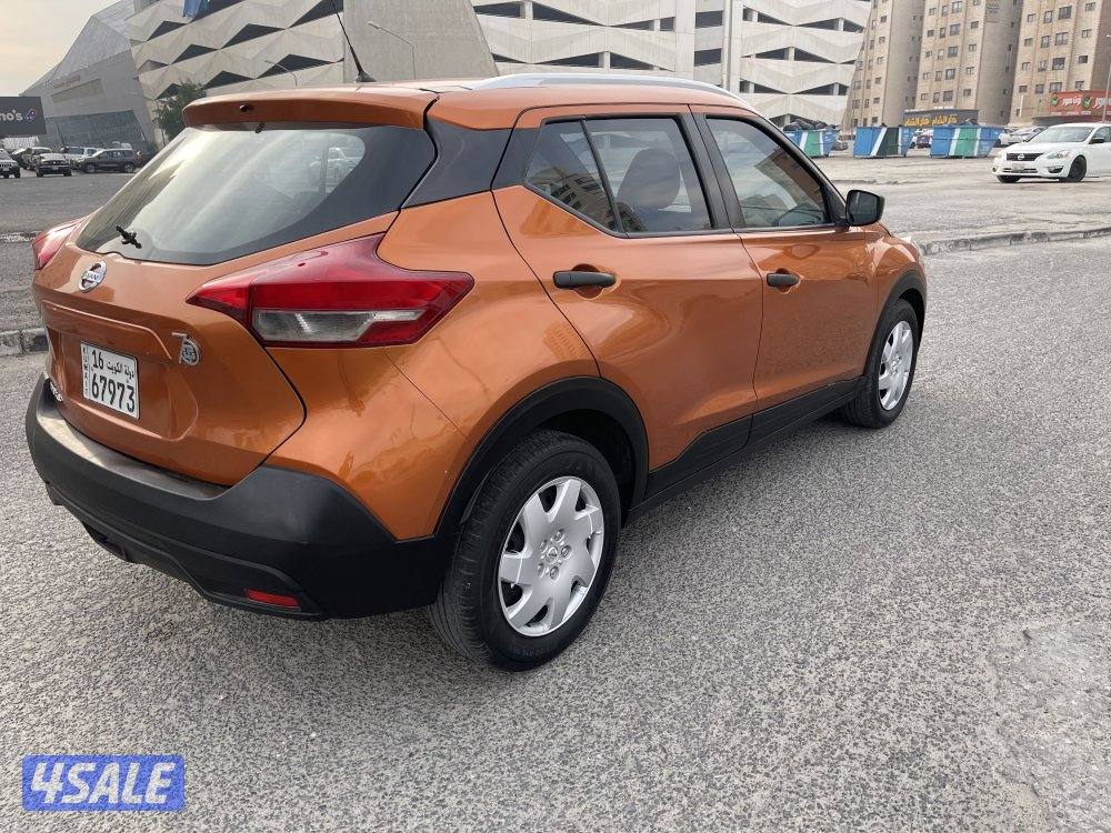 نيسان كيكس برتقالي 2019 اربعه سلندر بحاله جيده3