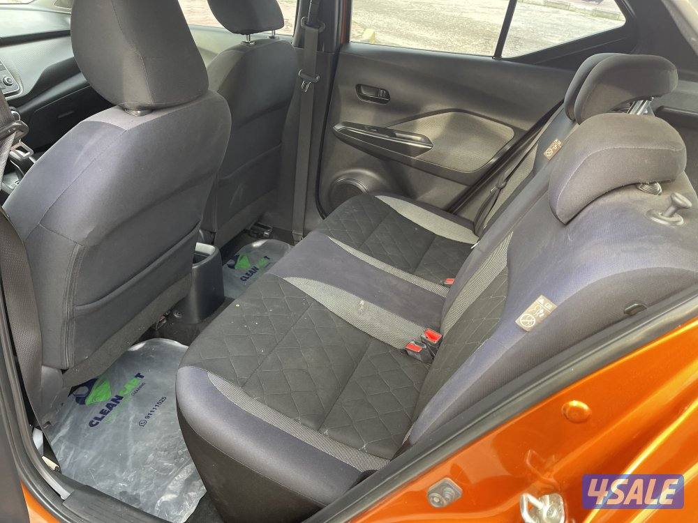نيسان كيكس برتقالي 2019 اربعه سلندر بحاله جيده6
