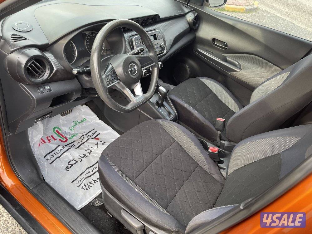 نيسان كيكس برتقالي 2019 اربعه سلندر بحاله جيده7