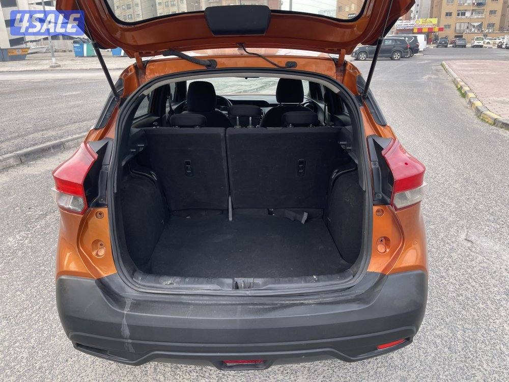 نيسان كيكس برتقالي 2019 اربعه سلندر بحاله جيده8