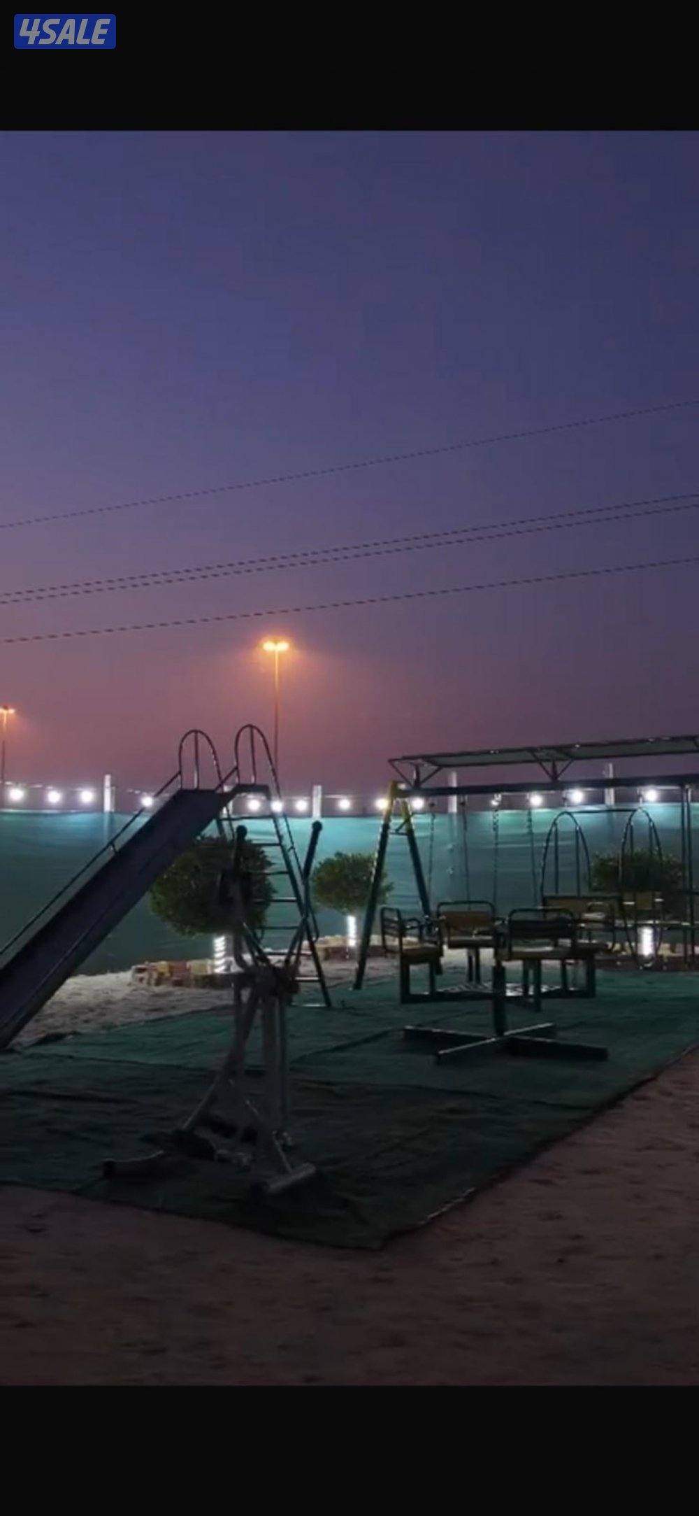 يتميز بأطلاله علي مرتفع ونظافه المخيم vip4