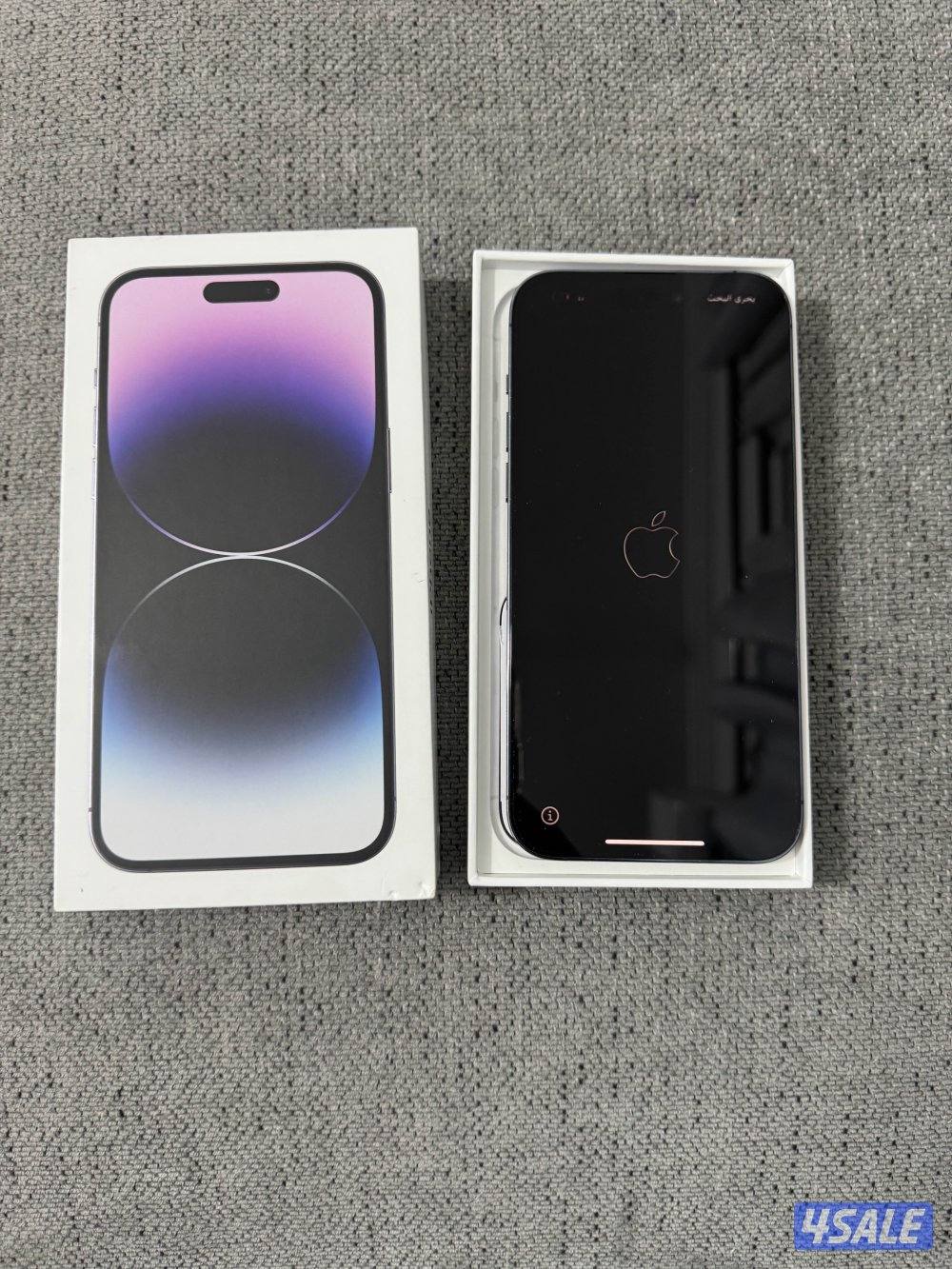 للبيع ايفون ١٤ بروماكس ٢٥٦ غيجا بحالة ممتازة استخدام شخصي5