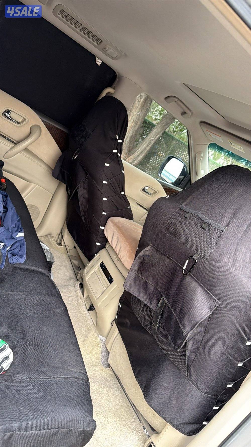 للبيع باترول SE موديل ٢٠١٤ ماشي ١٩٩ لونه سلڤر ومن الداخل بيج شرط الفحص3