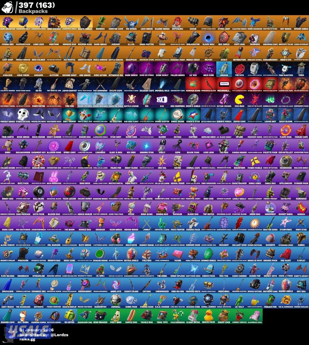 اقوى حساب فورت شيطون و400 سكن واكس بنت الطياره النادر ونوادر واجد3