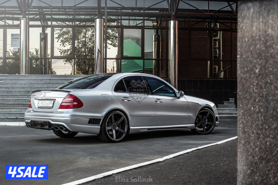 Corvette C5 TigerShark + WALD Mercedes E240 Rear Bumpers1