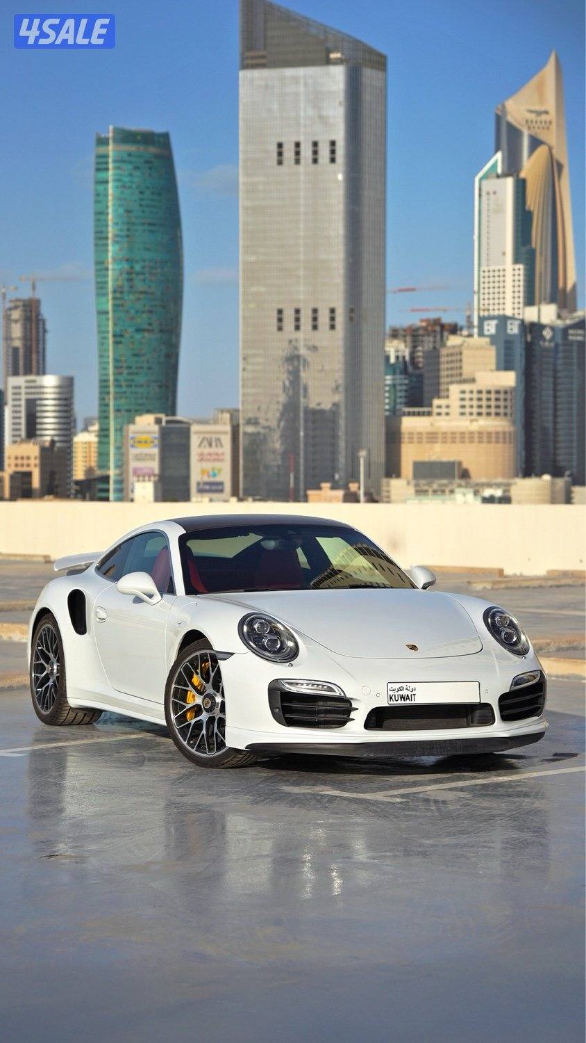 بورش تيربو اس موديل 2015 بحاله ممتازه شرط الفحص واود اليابان ماشي350000