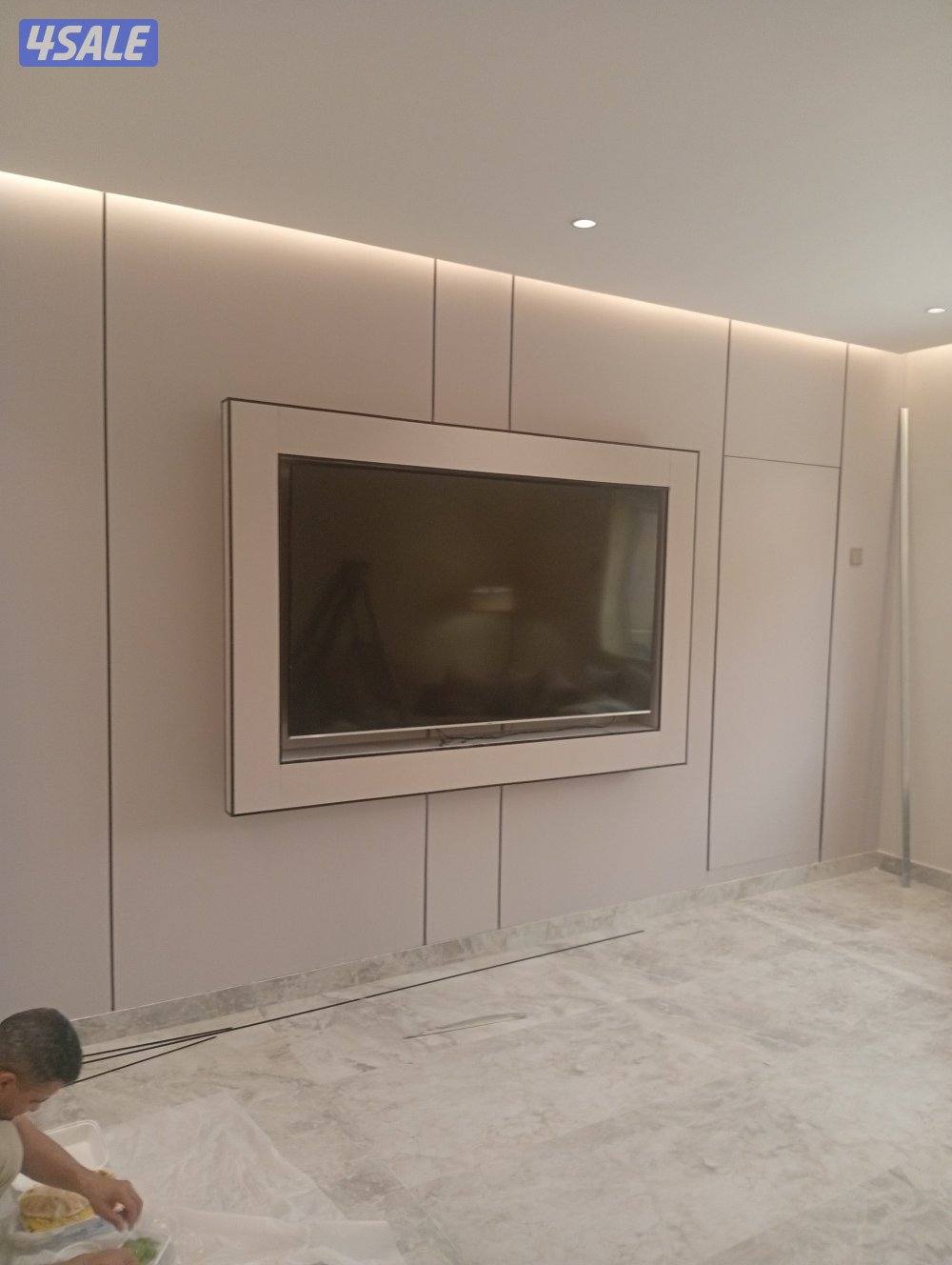 ديكور جبس بورد واسمنت بورد بديل خشب بديل رخام وشبورد وحجر وتكسير10