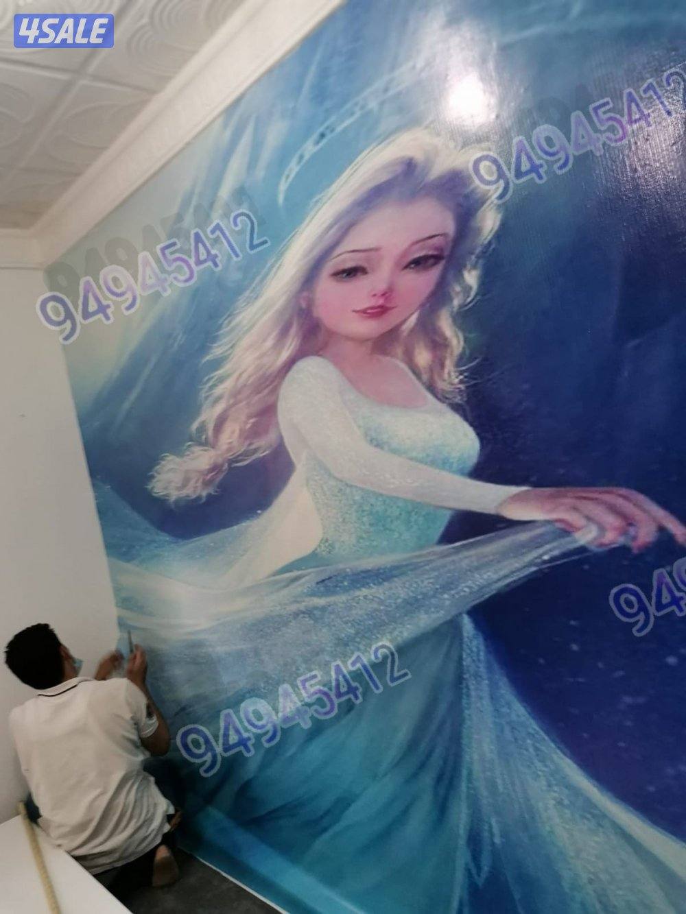 ابو فاس لتركيب ورق الجدران وتركيب ديكورات1